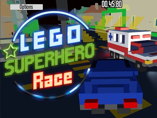 Lego Superhero Race oyunu