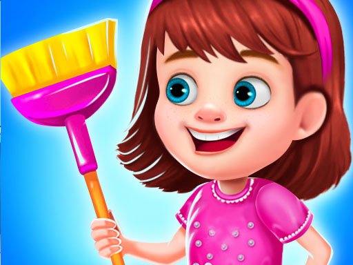 Play Princess Messy House Cleaning Game
