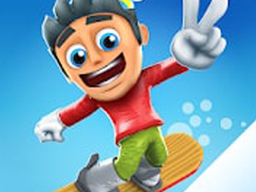 Snowy Skate: Snowboard oyunu