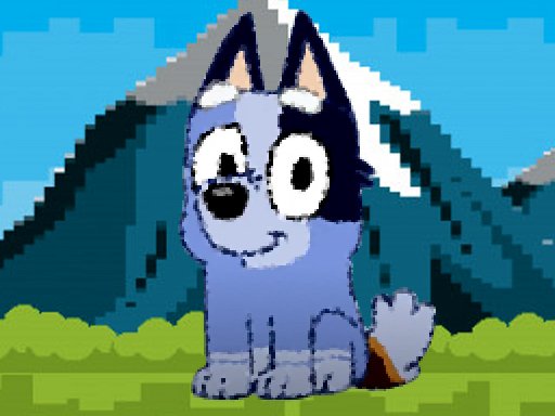 Bluey Dog Pixal oyunu