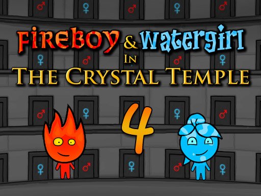 Fireboy and Watergirl 4 Crystal Temple – Ateş ve Su 4 oyunu