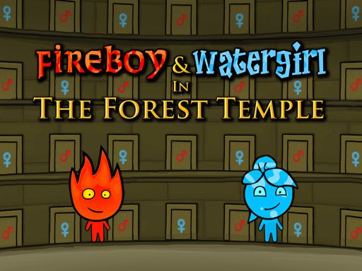 Fireboy and Watergirl: Forest Temple – Ateş ve su oyunu