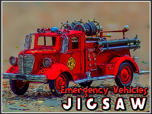 Emergency Vehicles Jigsaw oyunu