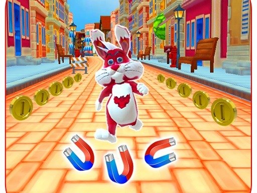 Subway Bunny Run Rush Rabbit oyunu