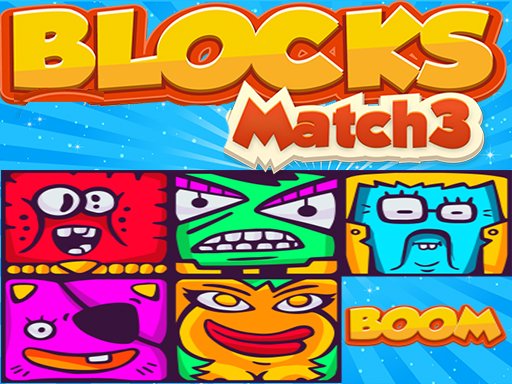 Monster Blocks Match3 oyunu