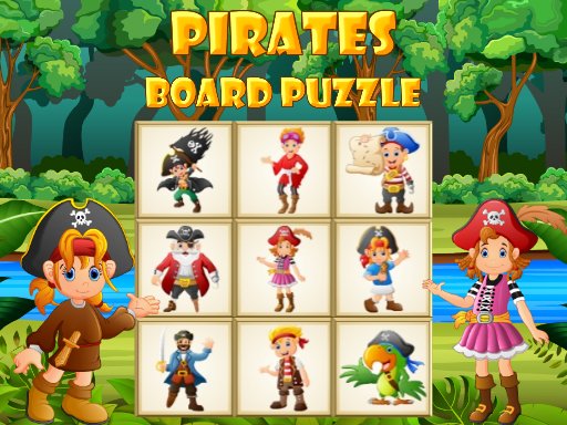 Pirates Board Puzzle oyunu