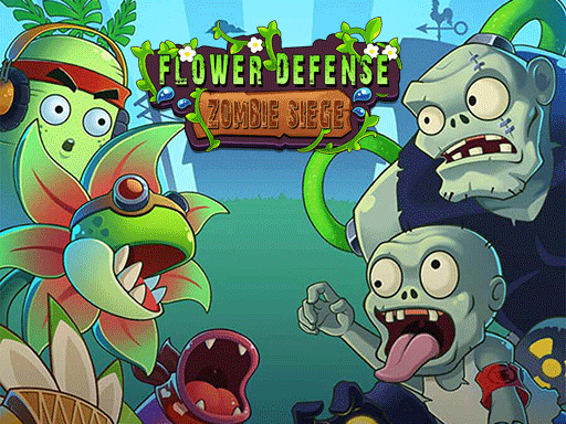 Flower Defense – Zombie Siege oyunu