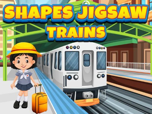 Shapes Jigsaw Trains oyunu