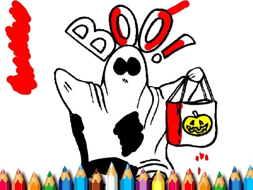 Scary Halloween Coloring oyunu