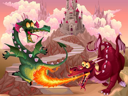Fairy Tale Dragons Memory oyunu