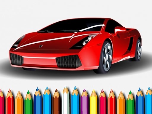 Play Racing Cars Coloring Game