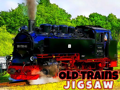 Old Trains Jigsaw oyunu
