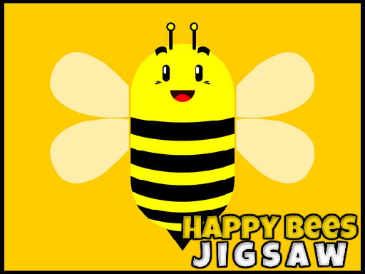 Happy Bees Jigsaw oyunu