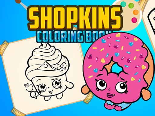 Shopkins Coloring oyunu