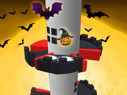 Helix Jump Halloween oyunu