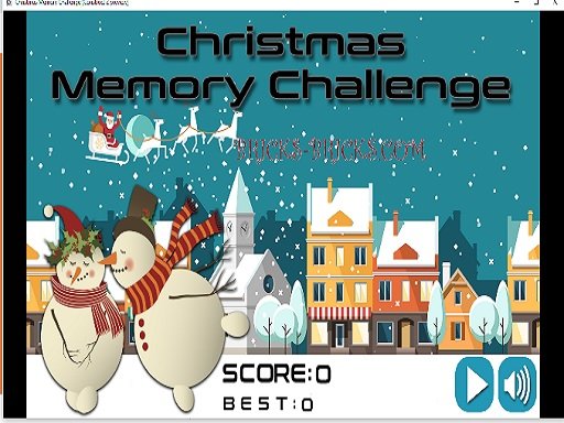 Christmas Memory Challenge oyunu