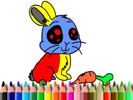 BTS Rabbit Coloring oyunu