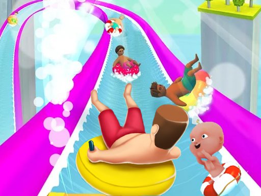 WaterPark Slide.io oyunu