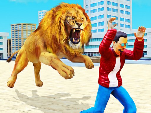 Lion Simulator Attack 3D oyunu
