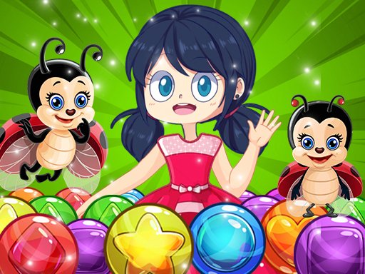 Miraculous Ladybug Bubble Shooter oyunu