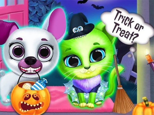 Scary Makeover Halloween Pet Salon oyunu