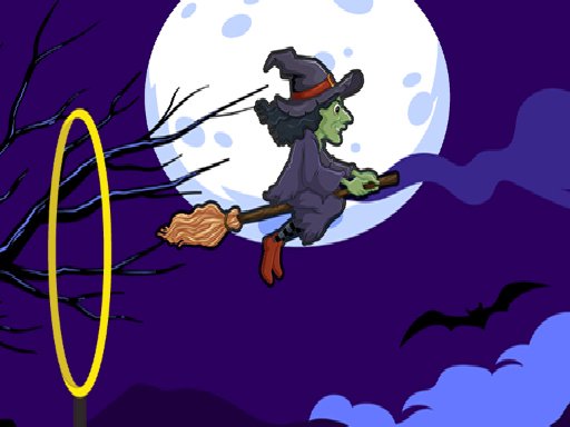 Flying Witch Halloween oyunu