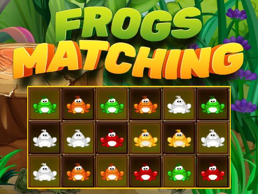 Frogs Matching oyunu