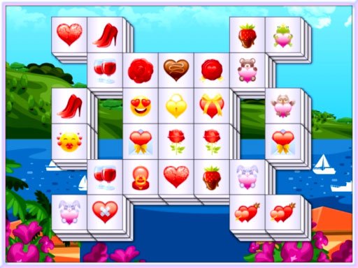 Valentines Mahjong Deluxe oyunu