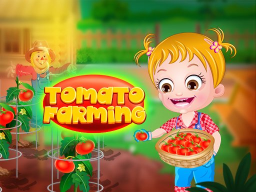 Baby Hazel Tomato Farming oyunu