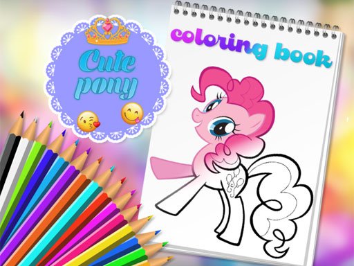 Cute Pony Coloring oyunu