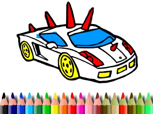 BTS GTA Cars Coloring oyunu