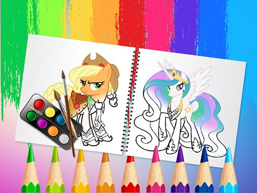 Sweet Pony Coloring oyunu