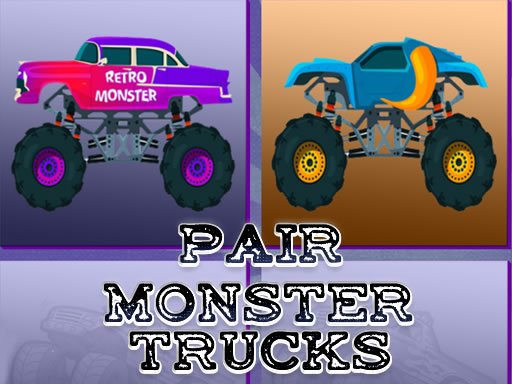 Monster Trucks Pair oyunu
