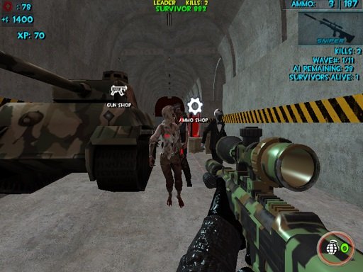 Zombie Apocalypse Bunker Survival Z oyunu