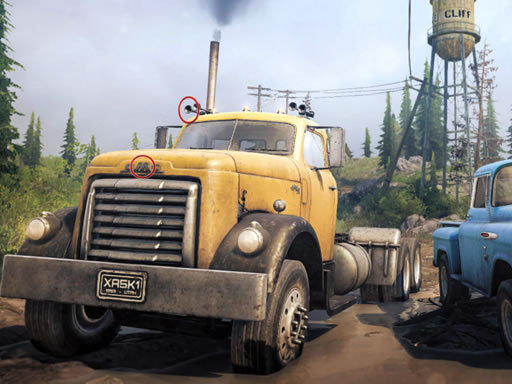 Offroad Trucks Differences oyunu