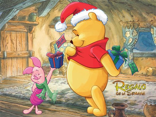 Winnie the Pooh Christmas Jigsaw Puzzle oyunu