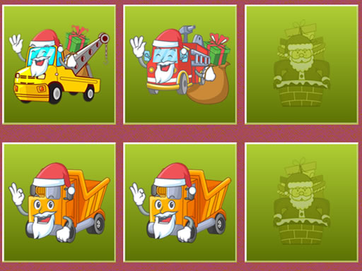 Christmas Trucks Memory oyunu
