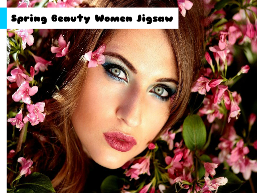 Spring Beauty Women Jigsaw oyunu