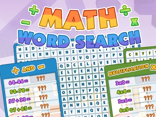 Math Word Search oyunu