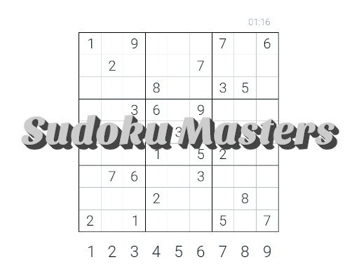 Sudoku Masters oyunu