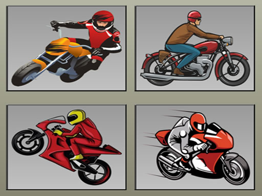 Racing Motorcycles Memory oyunu
