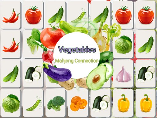 Vegetables Mahjong Connection oyunu