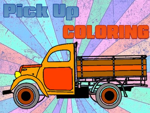 Pick Up Trucks Coloring oyunu