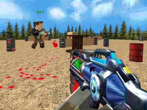 PaintBall Fun Shooting Multiplayer oyunu