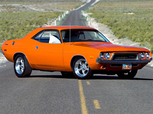 Play Classic Muscle Cars Jigsaw Puzzle Game