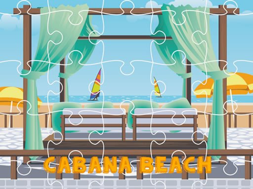 Play Cabana Beach Jigsaw Game