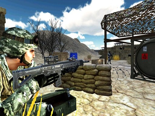 Modern Commando War : Counter Terrorist  Shoot 2k2 oyunu