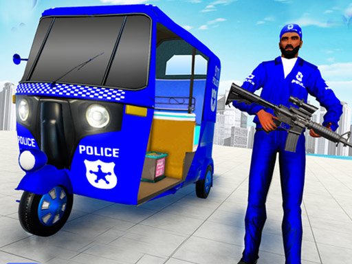 Police Auto Rickshaw Drive oyunu