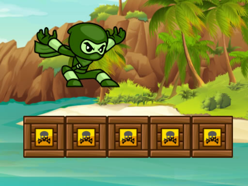Green Ninja Run oyunu
