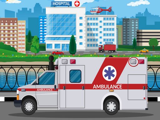 Ambulance Trucks Differences oyunu